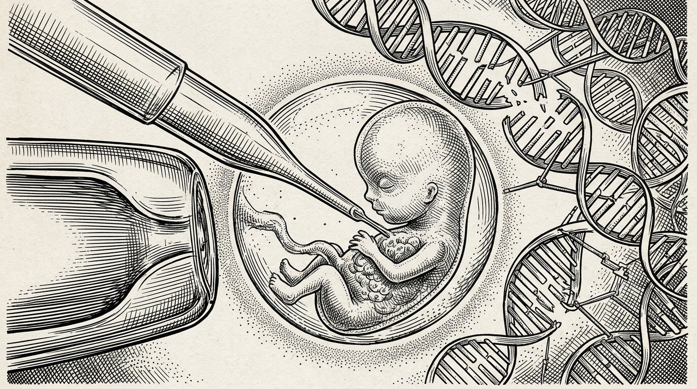 A Surgical Strike on the Genetic Blueprint: Columbia Researchers Refine Embryonic Editing